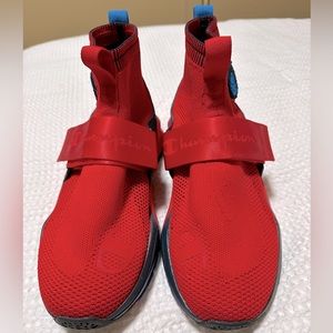 Champion Red Rally Lockdown Sneakers Size 9